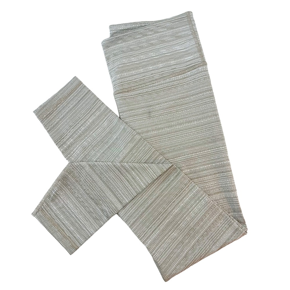 ATHLETA Jacquard Chaturanga 7/8 High Rise‎ Leggings • Small • beige, cream, yoga